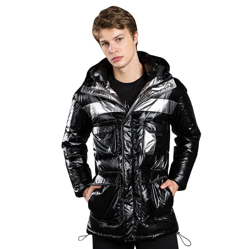 Men's Thickened Hooded Water-Risistant  Puffer Coat