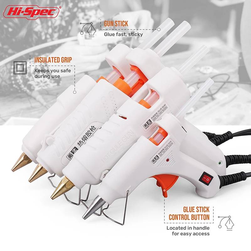 40W 80W 100W 120W 150W EU/ Plug Hot Melt Glue Gun 7mm Glue Stick Industrial Mini Guns Adhesive Woodworking Tool