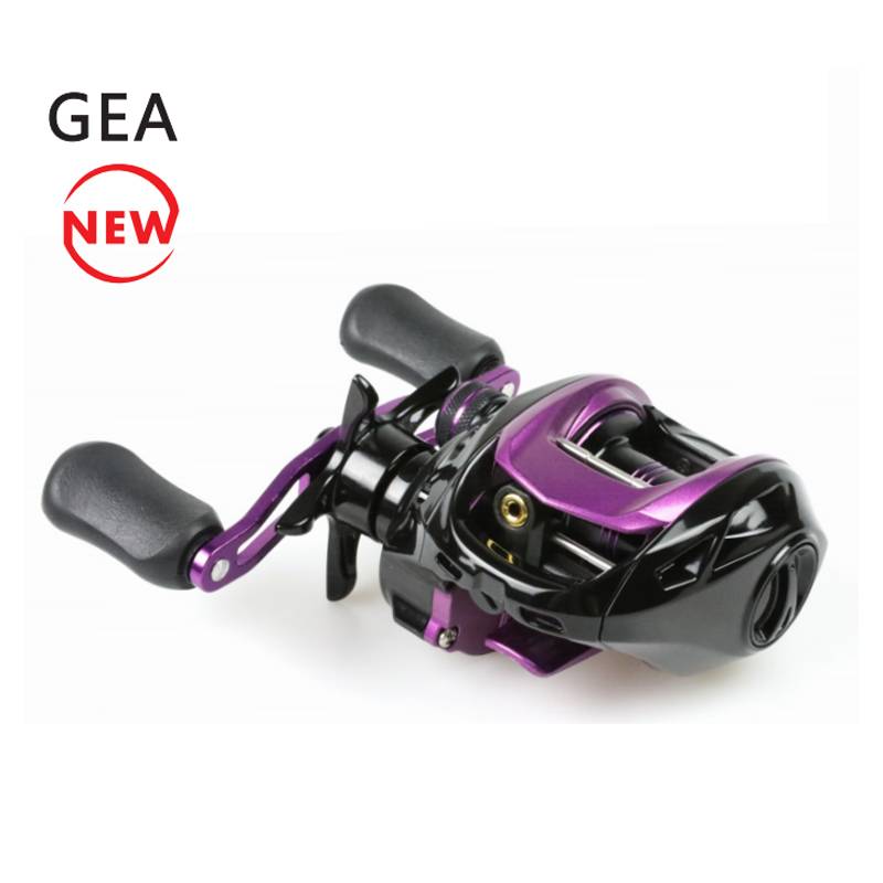 GEA 200R 201L Aluminum Handle Saltwater Fishing Tackle Spinning Fishing Reel