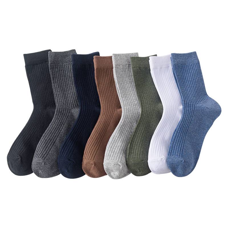 Men's Cotton Spandex  Ankle Socks Set Of 8 Pairs