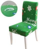 Dining Room Chair Slipcovers Set of 4 Or 6, High Spandex Printing Fabric Removable Washable Waterproof  