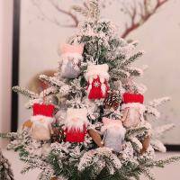 Christmas Tree Decoration Doll Pendant 6 Pieces In a Box