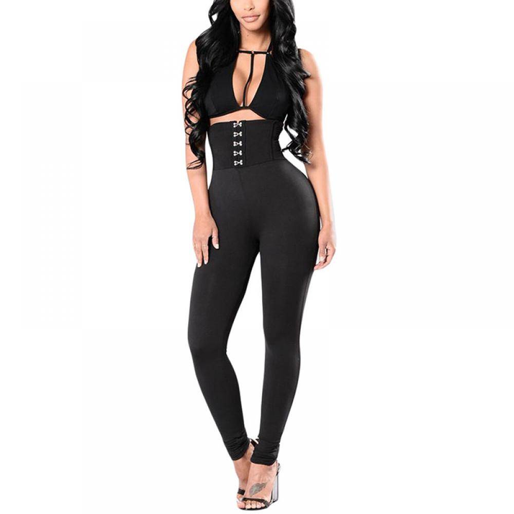 Women's Corset Belt High Waist Leggings